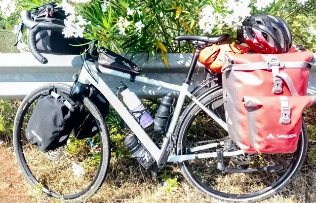 Le vélo du randonneur de notre club Cyclobelbeuf
