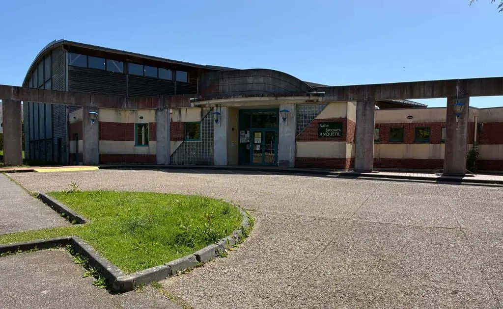 La salle des sports jacques Anquetil à Belbeuf